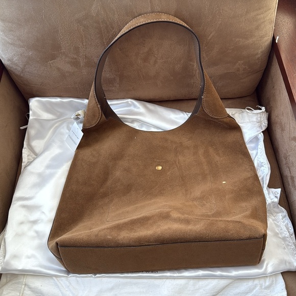 NWT Coach Brown Leather Tote Bag - Picture 3 of 7